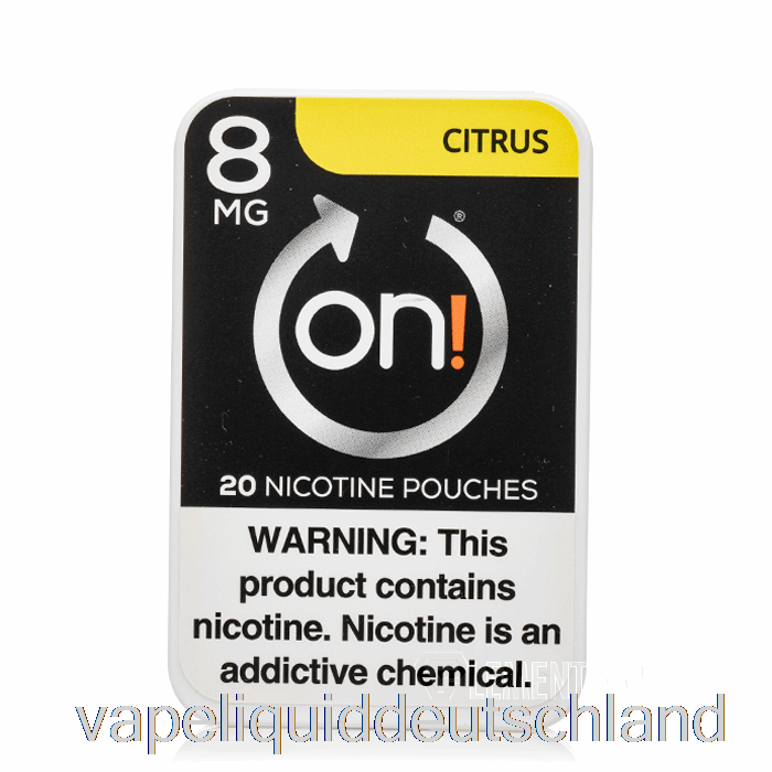 An! Nikotinbeutel – Citrus 8 Mg Vape Deutschland